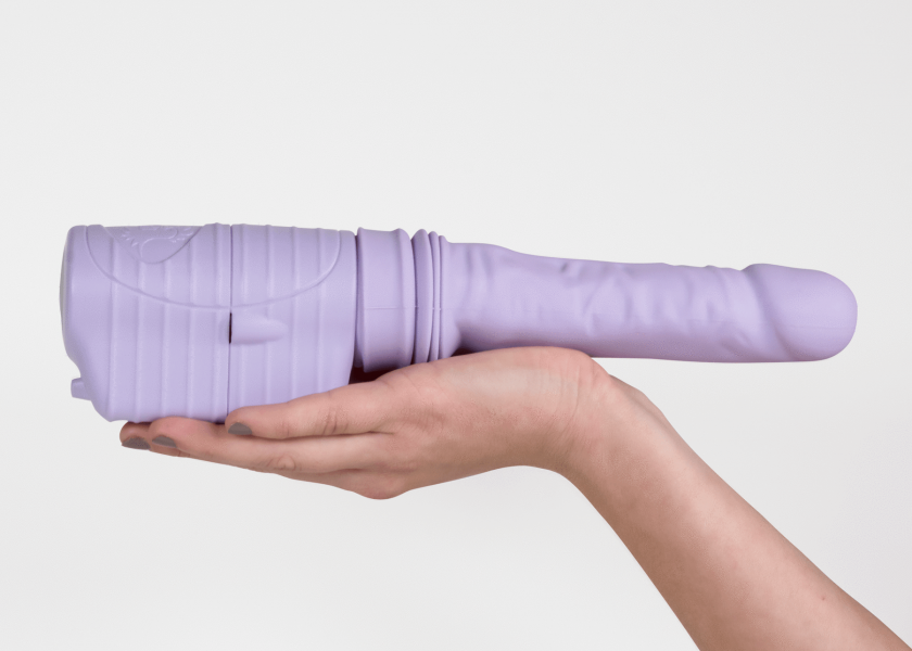Velvet Thruster Jackie Self-Propelled Thrusting Dildo