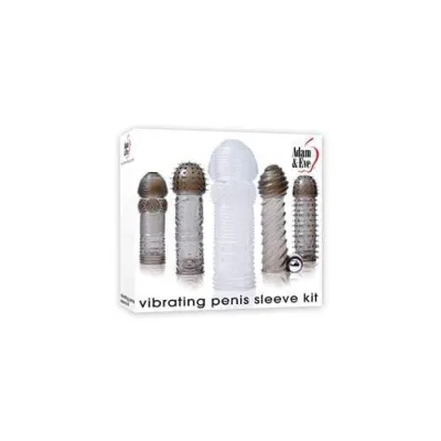 Adam and Eve Vibrating Penis Sleeve Kit