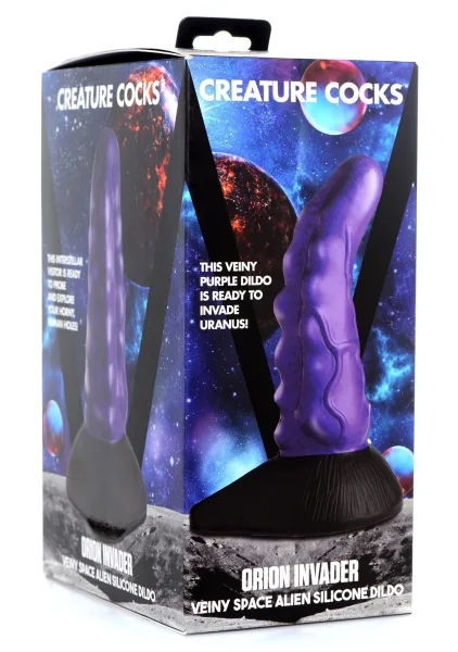 Creature Cocks Orion Invader Veiny Space Alien Silicone Dildo