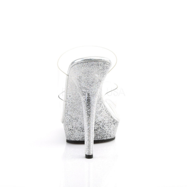 5 inches Heel, 3/4 inches PF Dual Band Slide W/ Mini Glitters — image 4 of 4