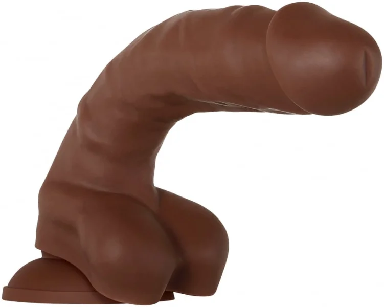 Silicone Real Supple Silicone Poseable 8.25" Dark