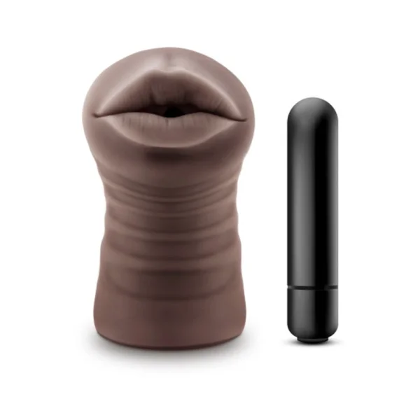 Hot Chocolate Heather Brown Mouth Stroker — image 4 of 15