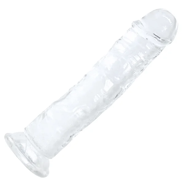 Ultra Lifelike Clear Suction Cup Dildo