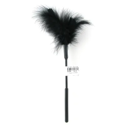 Sex Mischief Feather Tickler by Sportsheets Black