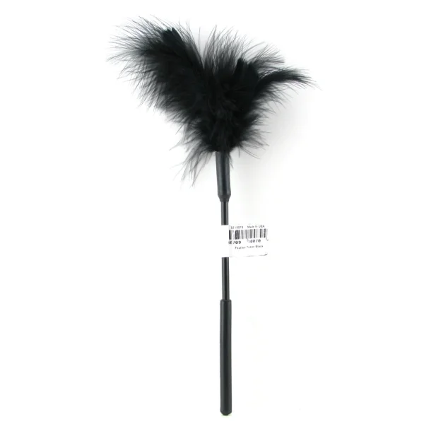 Sex & Mischief Feather Tickler by Sportsheets - Black