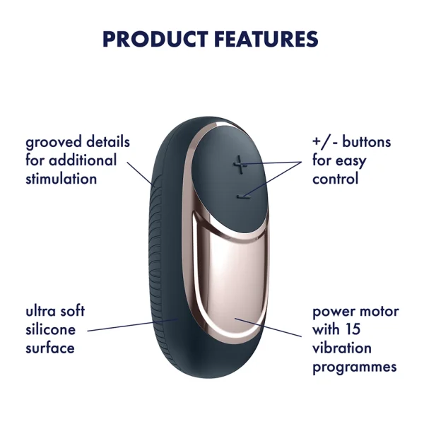 Satisfyer Lay-On Dark Desire Vibrator