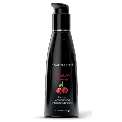 Aqua Cherry Water Based Lubricant 4 Oz