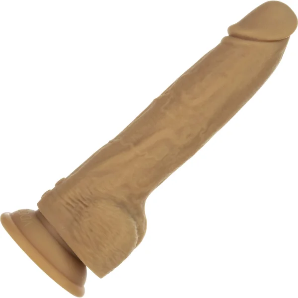 Naked Attraction 9 Inch Thrusting Dildo Caramel