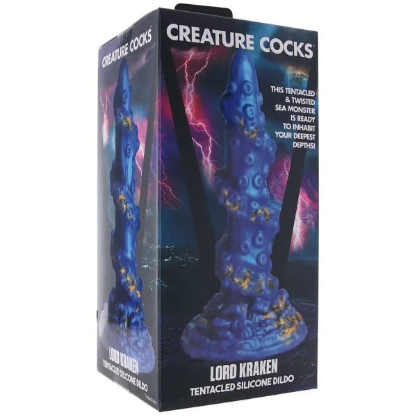 Lord Kraken 8.3" Silicone Suction Cup Dildo By Creature Cocks