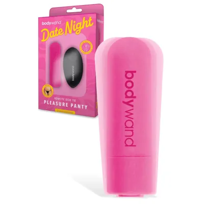 Bodywand Date Night Pleasure Panty 4 87 Egg Vibrator with Remote Control Side Tie Panty