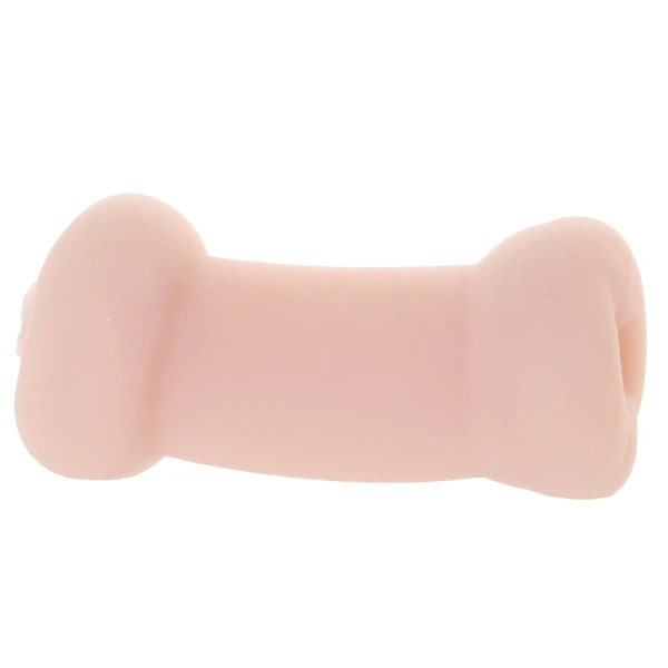 EnLust Tasha Dual Ended Glow In The Dark Vagina & Anal Penis Masturbator By Blush - Vanilla