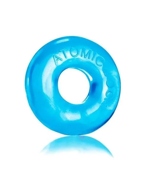 Do-Nut-2 Large Atomic Jock Cockring - Ice Blue