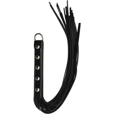 Rubberline Strap Whip 20 Inch Black