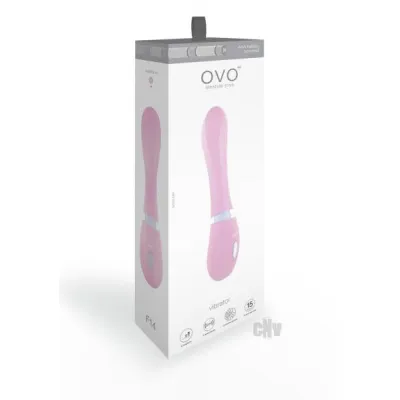Ovo F14 Silicone G Spot Vibrator Pink