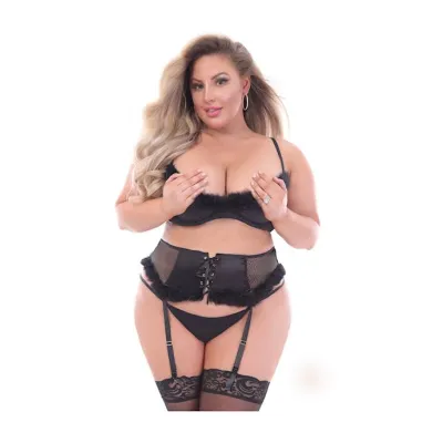 Wild Side 3 piece Bra Set