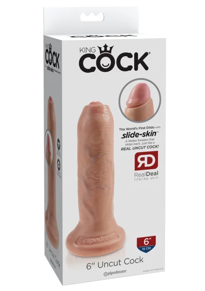 King Cock 6'' Uncut