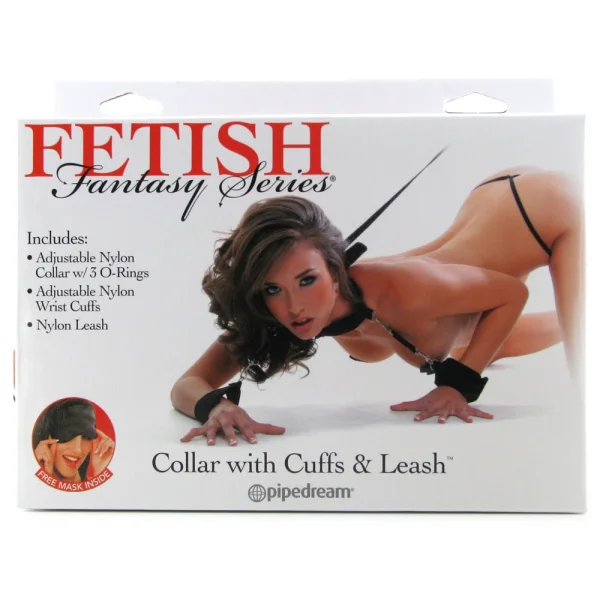 Fetish Fantasy Collar With Cuffs And Leash