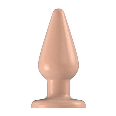 Buttplug Rubber 7 Inch Model 2 Flesh