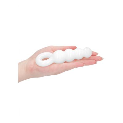 Tickler White Best Glass Dildo