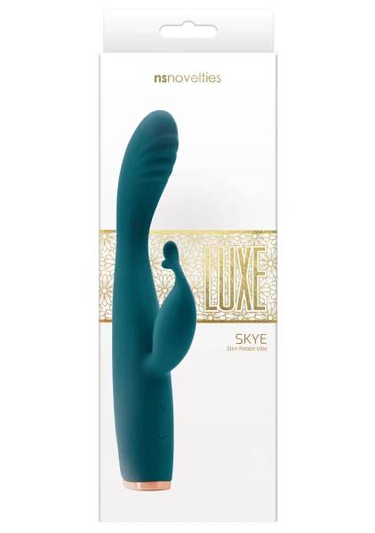 Luxe Skye Slim Flexible Rabbit Vibrator by NS Novelties