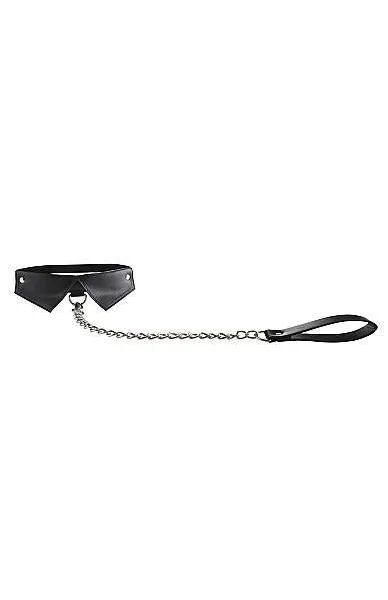 Ouch Exclusive Collar & Leash Black