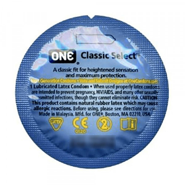 ONE Classic Select Condoms | 100-Pack