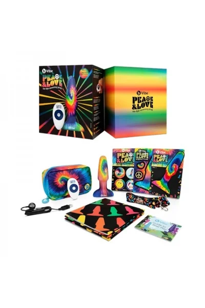 B-Vibe - Rimming Plug Peace & Love Set — image 7 of 16