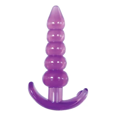 Adam Eve Bumpy Delight Anal Plug Purple