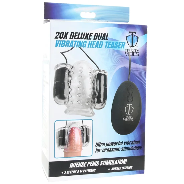 Trinity Vibes 20X Deluxe Dual Vibrating head Teaser