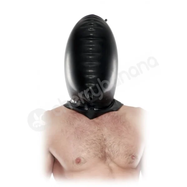 Fetish Fantasy Extreme Total Blackout Latex Hood