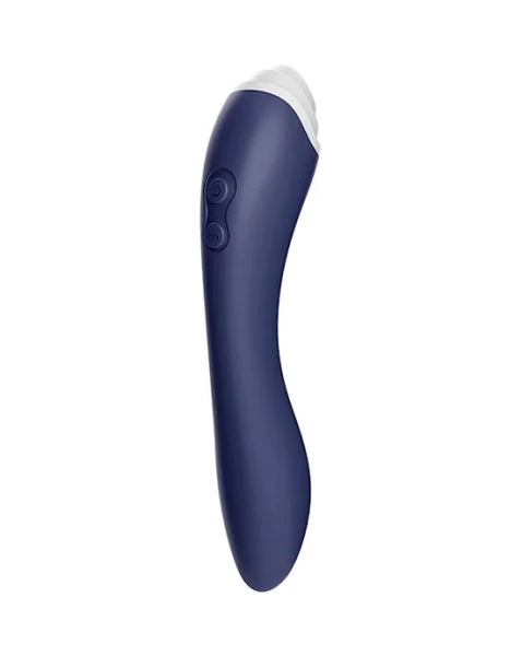 Liesel Licking G-spot Vibrator - Blue - 7.5 Inch