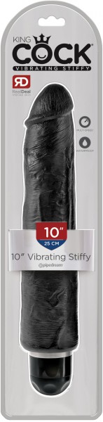 10" Vibrating Stiffy Cock