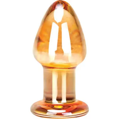 Glas Over Easy Glass Butt Plug