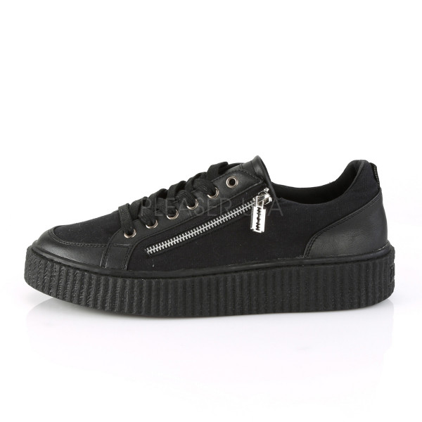 1 1/2 inches PF Round Toe Lace-Up Front Low Top Creeper Sneaker — image 15 of 16