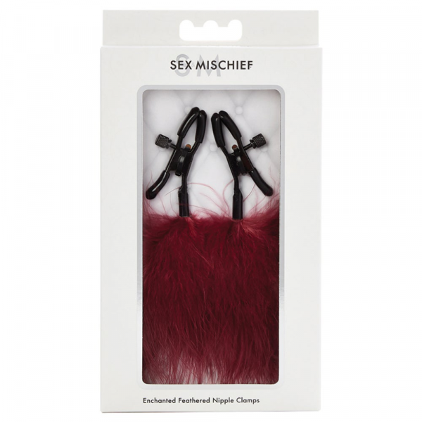 CalExotics S&M Enchanted Feather Nipple Clamps