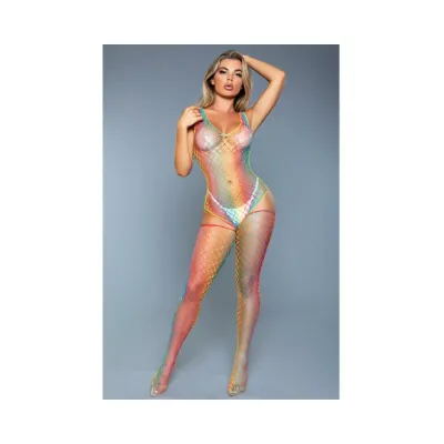 Sweet Revenge Bodystocking Rainbow OSQ