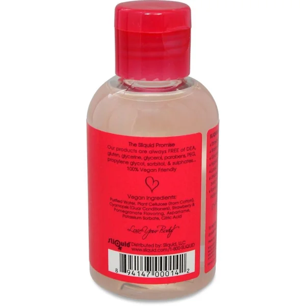 Sliquid Naturals Swirl Strawberry Pomegranate - Water-Based Lube | 4.2oz