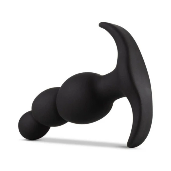 Anal Adventure Platinum Stacked Plug Black — image 12 of 15