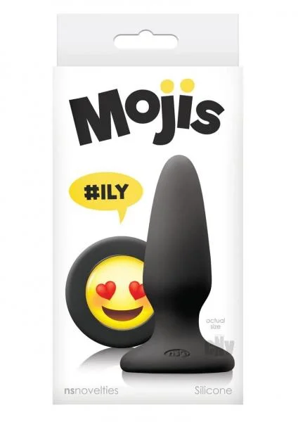 Mojis Ily Butt Plug Med Black — image 4 of 4