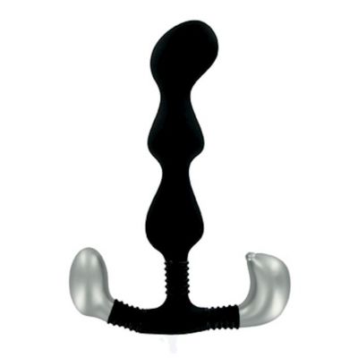 Flexible P spot Massager Black