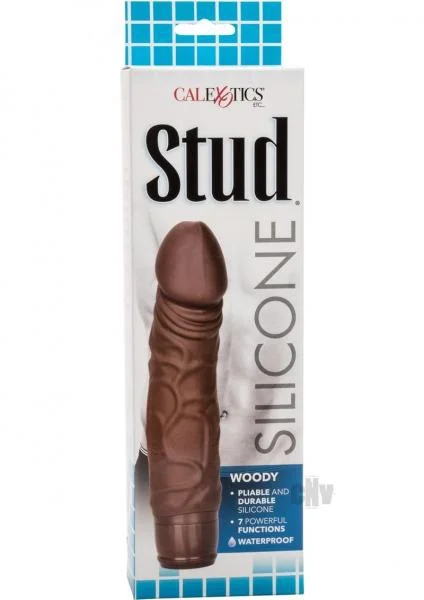 Silicone Studs Woody Brown