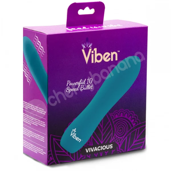 Viben Vivacious Blue 10 Function Powerful Vibrator