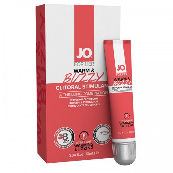 System JO Warm & Buzzy Warming Clitoral Stimulant – 10ml