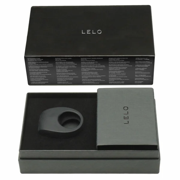 LELO Tor 2 Vibrating Waterproof Cock Ring for Couples - Black