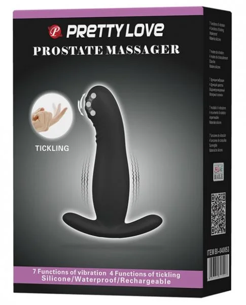 Pretty Love Vibrating Prostate Massager 7 Function Black — image 4 of 4