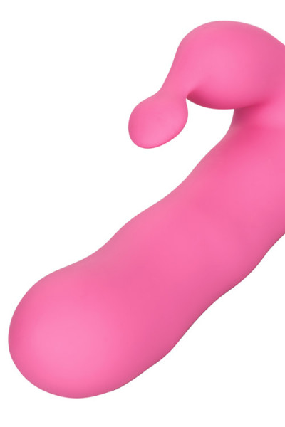 California Exotic 8.5" Silicone Rabbit with Flicking Teaser & Wave Function