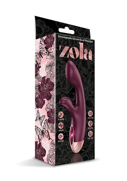 Zola Rechargeable Silicone Dual Massager