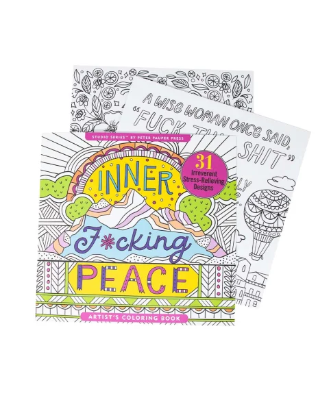 Inner F*cking Peace Coloring Book