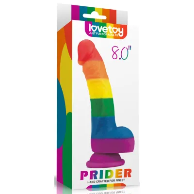 8 Rainbow Cock