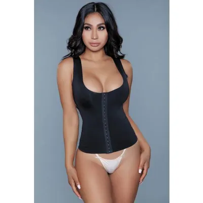 Miraculous Shapewear Top Black 3x 4x